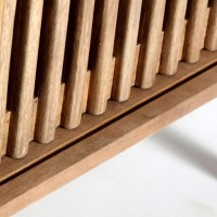 Έπιπλο TV TREVOUX καφέ από ξύλο μάνγκο : 170x40x60cm