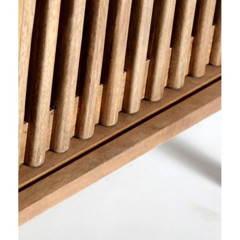 Έπιπλο TV TREVOUX καφέ από ξύλο μάνγκο : 170x40x60cm