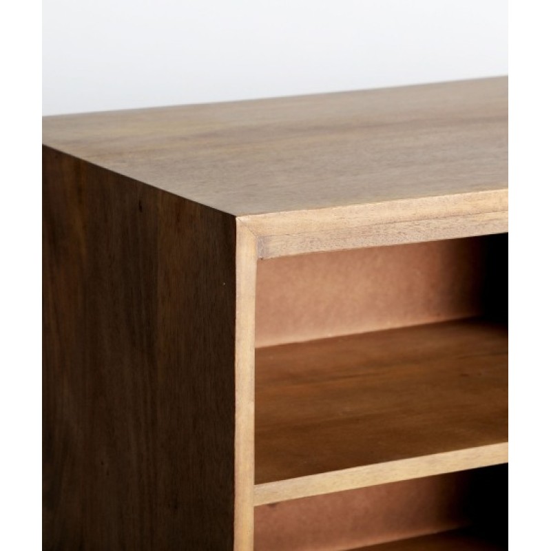 Έπιπλο TV TREVOUX καφέ από ξύλο μάνγκο : 170x40x60cm