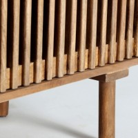 Έπιπλο TV TREVOUX καφέ από ξύλο μάνγκο : 170x40x60cm