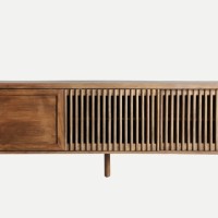 Έπιπλο TV TREVOUX καφέ από ξύλο μάνγκο : 170x40x60cm