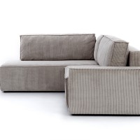 Γωνιακός Καναπές-Κρεβάτι Flabio L 254x203x90cm