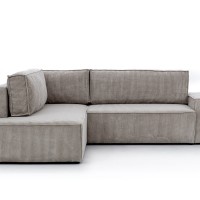 Γωνιακός Καναπές-Κρεβάτι Flabio L 254x203x90cm