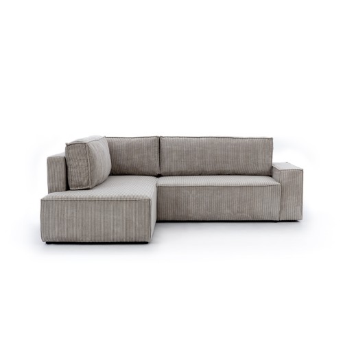 Γωνιακός Καναπές-Κρεβάτι Flabio L 254x203x90cm