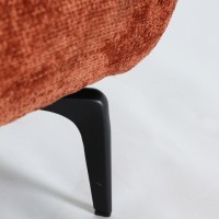 Πολυθρόνα SARNEN από ξύλο ευκάλυπτου σε καφέ 82x85x86cm