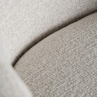 Πολυθρόνα STADEN από κόντρα πλακέ σε λευκό 76x76x76cm