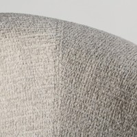 Πολυθρόνα STADEN από κόντρα πλακέ σε λευκό 76x76x76cm