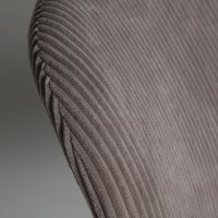 Πολυθρόνα VIANNE από ξύλο πεύκου σε γκρι 90x77x69cm