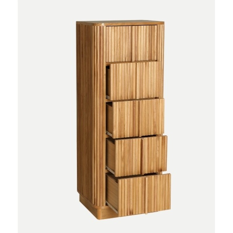 Συρταριέρα SKAGEN από ξύλο MDF : 45x40x115cm