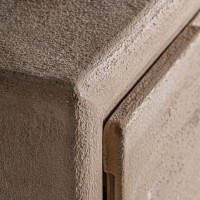 Συρταριέρα WERLE φυσικό από ξύλο μάνγκο 60x35x90cm