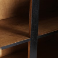 Μπουφές Osby σε Φυσικό-μαυρο 170x40x75cm