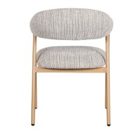 Σετ2 Τεμ Καρέκλα Scandi σε φυσικό-μπέζ 59x58x82,5cm
