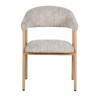 Σετ2 Τεμ Καρέκλα Scandi σε φυσικό-μπέζ 59x58x82,5cm
