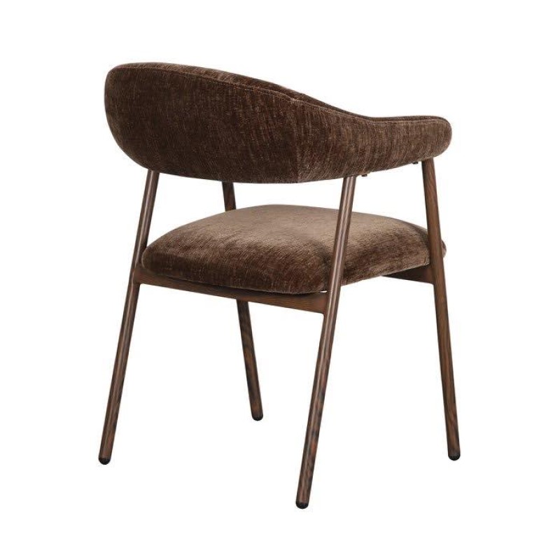 Σετ2 Τεμ Καρέκλα Scandi σε καφέ 59x58x82,5cm