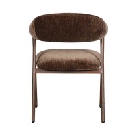 Σετ2 Τεμ Καρέκλα Scandi σε καφέ 59x58x82,5cm
