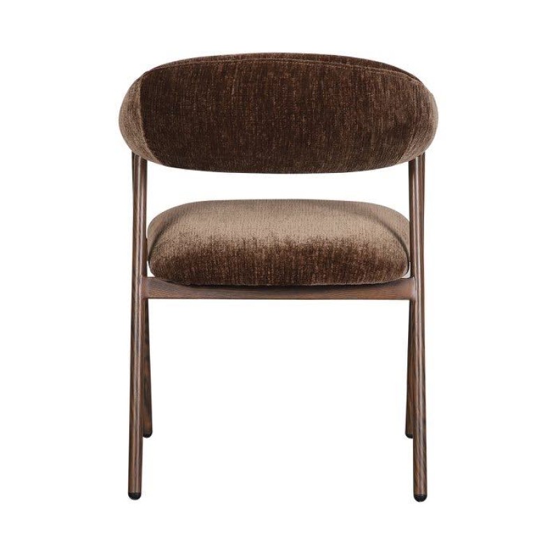 Σετ2 Τεμ Καρέκλα Scandi σε καφέ 59x58x82,5cm