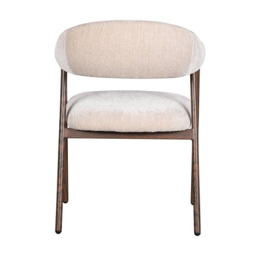 Σετ2 Τεμ Καρέκλα Scandi σε μπεζ καφέ 59x58x82,5cm