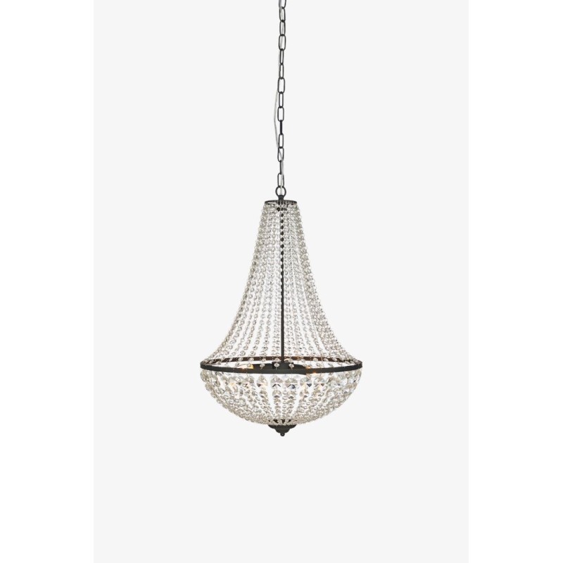 GRÄNSÖ Chandelier 3L Sandy Black/MC