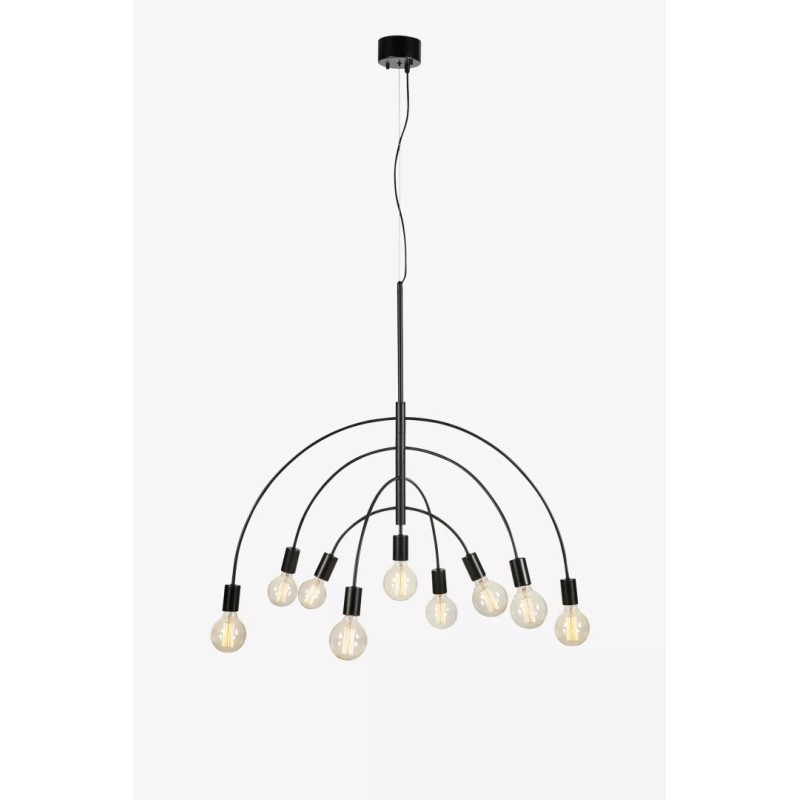 Lavello κρεμαστό φωτιστικό 9φωτο Black 95x95x89Y