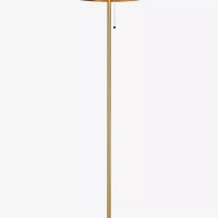 Blanca Φωτιστικό δαπέδου Brass/Black 35x35x143Y