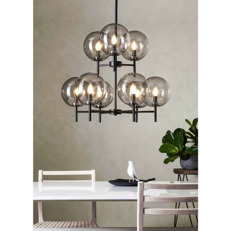 CROWN Pendant 9L Black/Smoke