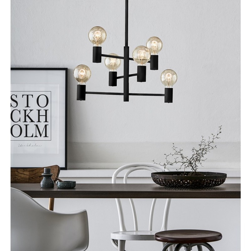 CAPITAL Pendant 6L Black