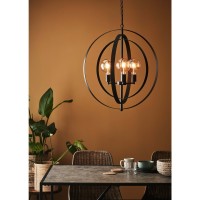 ORBIT Pendant 3L Matt Black
