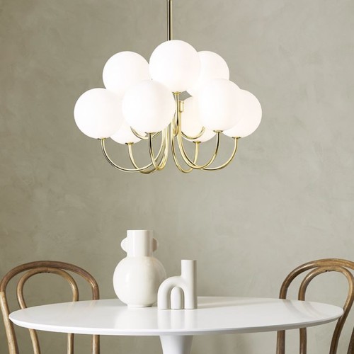 BIANCO Pendant 9L Gold/White
