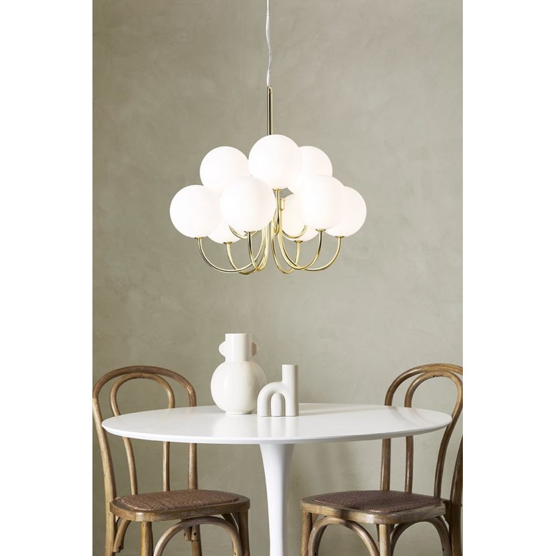 BIANCO Pendant 9L Gold/White