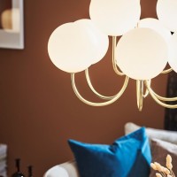 BIANCO Pendant 9L Gold/White