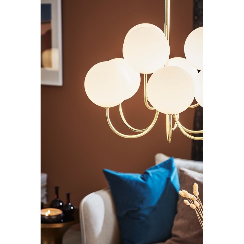 BIANCO Pendant 9L Gold/White