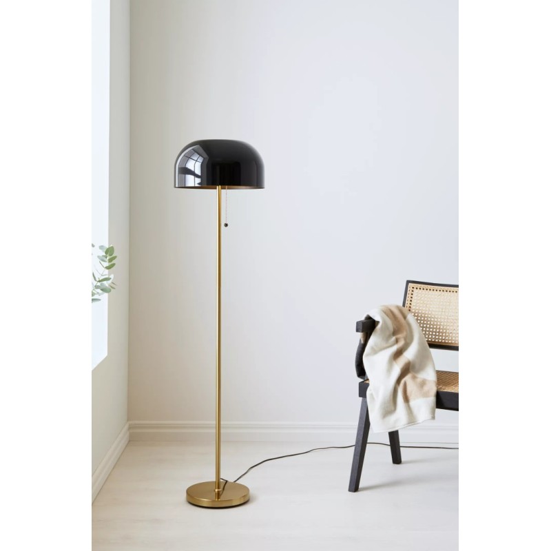 Blanca Φωτιστικό δαπέδου Brass/Black 35x35x143Y