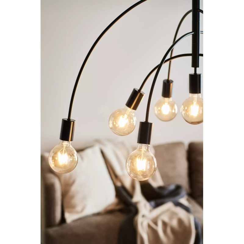 Lavello κρεμαστό φωτιστικό 9φωτο Black 95x95x89Y