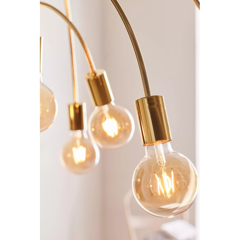 Lavello κρεμαστό φωτιστικό 9φωτο Brass 95x95x88Y