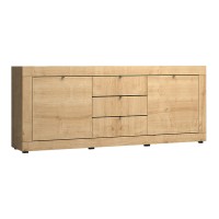 Μπουφές Ocean Megapap χρώμα φυσικό οξιάς 210x45x86εκ.