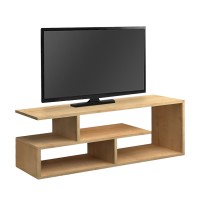 Έπιπλο τηλεόρασης Forever Megapap χρώμα φυσικό οξιάς 120x30x40cm.