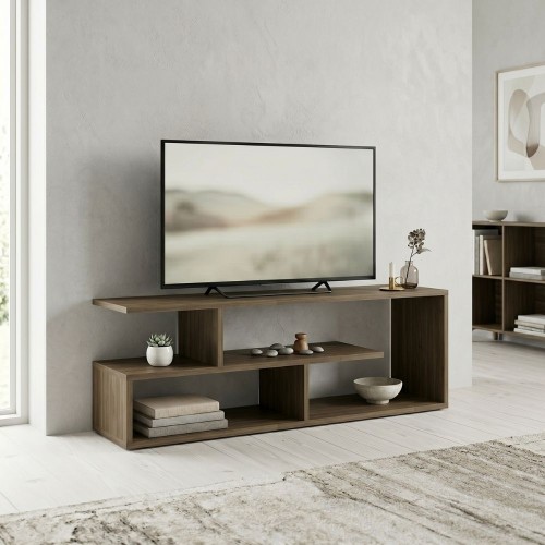 Έπιπλο τηλεόρασης Forever Megapap χρώμα καρυδί 120x30x40cm.