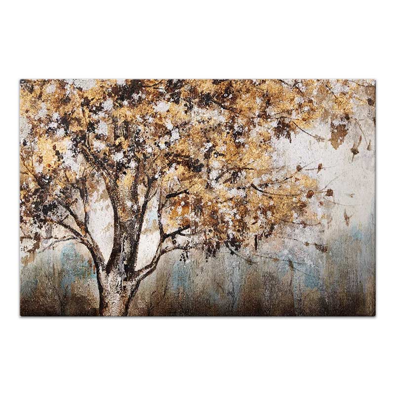 Πίνακας σε καμβά Autumn Tree Megapap ψηφιακής εκτύπωσης 140x100x3εκ.