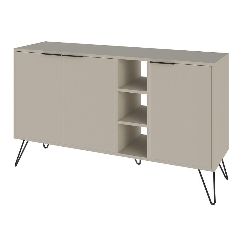 Μπουφές Clara Megapap χρώμα sandstone 142x35,6x83εκ.