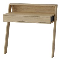 Γραφείο εργασίας Cowork Megapap χρώμα sapphire oak 94x50x91εκ.