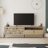 Έπιπλο τηλεόρασης Dionysos Megapap χρώμα sapphire oak 170x45x48,6εκ.