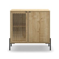 Μπουφές Naive Megapap χρώμα sapphire oak 80x40x80εκ.