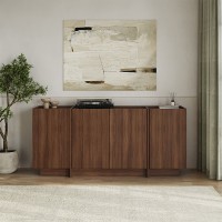 Μπουφές Dorma Megapap χρώμα καρυδί milano 180x45x80,2εκ.
