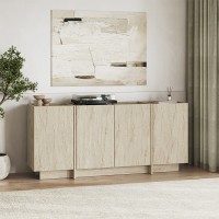 Μπουφές Dorma Megapap χρώμα travertine 180x45x80,2εκ.