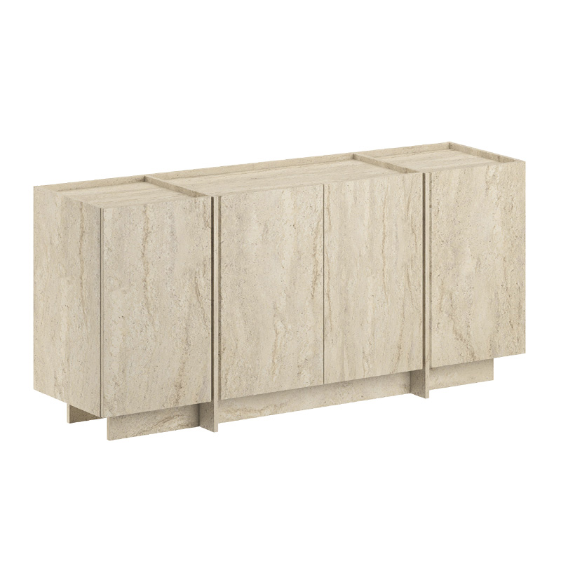Μπουφές Dorma Megapap χρώμα travertine 180x45x80,2εκ.