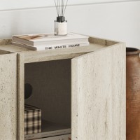 Έπιπλο τηλεόρασης Lowen Megapap χρώμα travertine 180x35x46,2εκ.