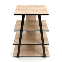 Έπιπλο τηλεόρασης Lyno Megapap χρώμα sapphire oak 70,4x54x80εκ.