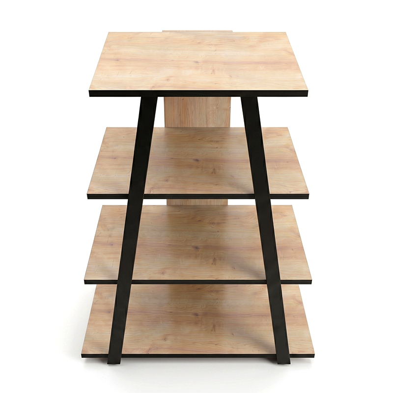 Έπιπλο τηλεόρασης Lyno Megapap χρώμα sapphire oak 70,4x54x80εκ.