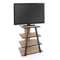 Έπιπλο τηλεόρασης Lyno Megapap χρώμα sapphire oak 70,4x54x80εκ.