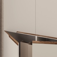 Μπουφές Arch Megapap χρώμα sandstone 98x40x120,5εκ.